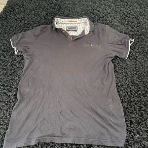 Black polo mens medium shirt